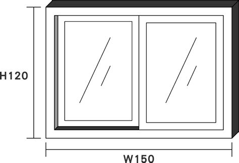 標準窗戶尺寸